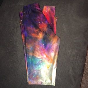 ❌SOLD❌ Blackmilk Rainbow Galaxy Leggings